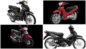 Soi giá 5 mẫu xe số phiên bản mới được ưa chuộng nhất Việt Nam năm 2023