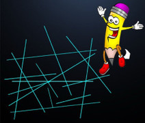 Đố vui hại não: Có bao nhiêu đường thẳng?