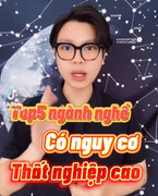 Tràn lan trên TikTok clip bêu tên những ngành không nên học: Chuyên gia nói gì?