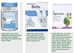 Bộ Y tế cảnh báo gần 20 loại thực phẩm chức năng quảng cáo sai sự thật