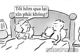 Khó lòng qua mặt được vợ