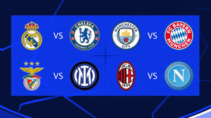 Tứ kết Cúp C1: Man City đấu Bayern Munich, Real Madrid chạm trán Chelsea