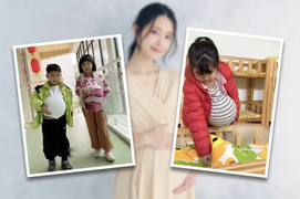 Trẻ 'giả mang bầu' ở trường mẫu giáo gây xôn xao mạng xã hội