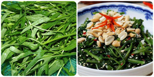 Những người không nên ăn rau muống