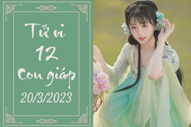 Tử vi vui 12 con giáp hôm nay ngày 20/3/2023: Mão nở rộ, Thìn tự tin