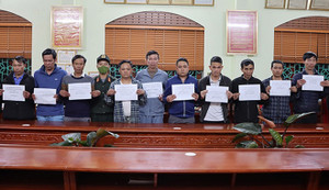 Chánh Thanh tra huyện ở Lai Châu bị bắt về hành vi đánh bạc