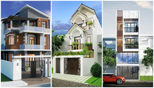Những mẫu nhà 3 tầng hiện đại gây sốt năm 2023