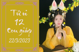 Tử vi vui 12 con giáp hôm nay ngày 22/3/2023: Mão hanh thông, Tỵ lận đận