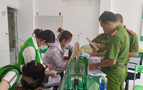 Công an kiểm tra 8 điểm giao dịch của Công ty F88 ở Bạc Liêu