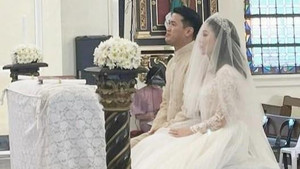 Ảnh hôn lễ Linh Rin và Phillip Nguyễn tại lễ đường ở Philippines