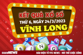 Xổ số Vĩnh Long 24/3/2023 - Kết quả XSVL hôm nay 24/3