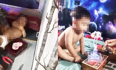 Clip bé trai 3 tuổi nghi bị ép hút ma túy: Công an truy tìm mẹ ruột và cha dượng