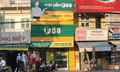 Công an đồng loạt kiểm tra các điểm kinh doanh F88 tại Long An