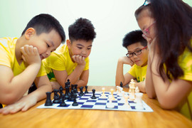 Hơn 250 kỳ thủ nhí tranh tài tại giải cờ vua Siêu tốc Bá Vương