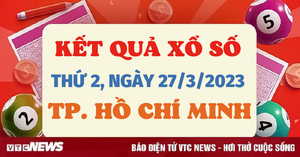 Kết quả xổ số Hồ Chí Minh hôm nay 27/3 - XSHCM 27/3/2023