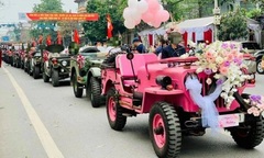 Đoàn xe Jeep 'diễu hành' rước dâu ở Thái Nguyên: Tạm giữ 6 xe đục số khung