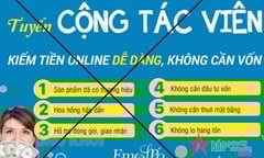 Người phụ nữ bị mất gần 400 triệu đồng khi được mời làm việc online