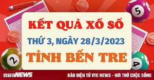XSBT 28/3 - Kết quả xổ số Bến Tre hôm nay 28/3/2023