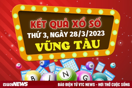 Xổ số Vũng Tàu 28/3/2023 - Kết quả XSVT hôm nay 28/3