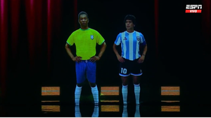 Công nghệ AI tái hiện hình ảnh Pele, Maradona gửi lời nhắn đặc biệt cho Messi