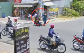 Xác minh clip người mặc sắc phục dân quân tự vệ đánh học sinh ở TP.HCM