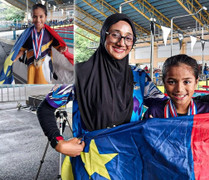 Malaysia đưa 'tiểu tiên cá' 11 tuổi đến SEA Games 32