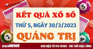Kết quả XSQT hôm nay 30/3/2023 - Xổ số Quảng Trị 30/3