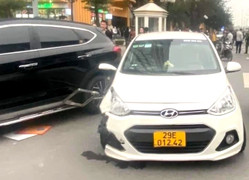 Tài xế taxi tông tử vong bảo vệ khu đô thị ở Hà Nội có nồng độ cồn kịch khung
