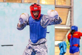 Đội tuyển Bokator Việt Nam đến Campuchia dự giải tiền SEA Games 32