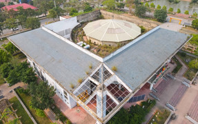 Bảo tàng tỉnh Bắc Ninh xuống cấp, mái nhà tốc nhiều năm vẫn chưa được sửa chữa