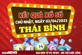 XSTB 2/4 - Kết quả xổ số Thái Bình hôm nay 2/4/2023