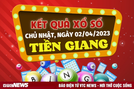 Kết quả xổ số Tiền Giang hôm nay 2/4/2023 - XSTG 2/4