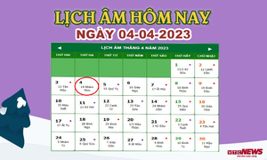 Lịch âm 4/4 – Âm lịch hôm nay 4/4 chính xác nhất - lịch vạn niên 4/4/2023