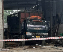 6 người thương vong sau tiếng nổ lớn trong gara ô tô