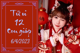 Tử vi vui 12 con giáp hôm nay ngày 6/4/2023: Thìn cảnh giác, Mùi mộng mơ