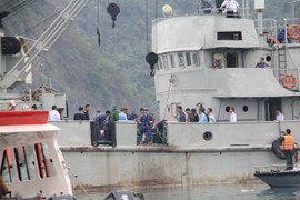 Tìm thấy hộp đen trực thăng Bell-505 rơi ở Hải Phòng