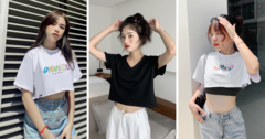 Phối đồ với áo croptop cực năng động cho mùa hè
