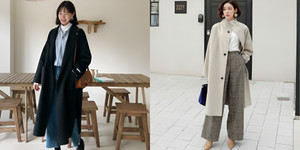 Những cách phối đồ với áo khoác dài chuẩn phong cách Hàn Quốc