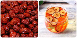 Uống nước táo đỏ khô có tác dụng gì?