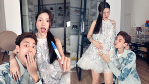 Lucie Nguyễn thông báo tin vui có em bé sau màn cầu hôn lãng mạn