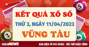 Xổ số Vũng Tàu 11/4/2023 - Kết quả XSVT hôm nay 11/4