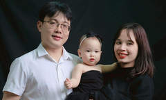 Vỡ òa hạnh phúc được làm cha của người đàn ông vô tinh