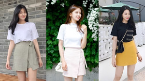 Cách phối đồ với quần giả váy dành cho các tín đồ thời trang