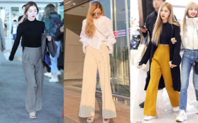 Công thức hack dáng với quần ống rộng giống sao Hàn