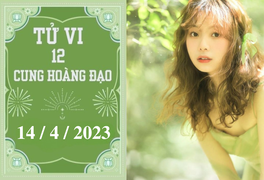 Tử vi vui 12 cung hoàng đạo ngày 14/4: Cự Giải hãy cẩn thận, Bảo Bình thuận lợi