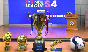 Giải bóng đá sinh viên NEU League: 16 đội thi đấu 120 trận