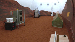Bên trong môi trường sống mô phỏng sao Hỏa được in 3D của NASA