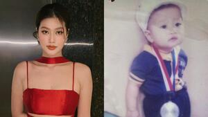 Thiên Ân khoe ảnh thời thơ ấu: Từ cô bé cá tính trở thành Hoa hậu