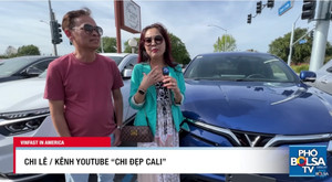 Muốn có xe điện đầu tiên Việt Nam chế tạo, cặp đôi bỏ cọc Tesla mua VinFast VF 8