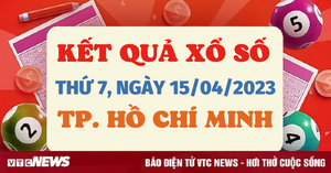Kết quả xổ số TP.HCM hôm nay 15/4/2023 - XSHCM 15/4